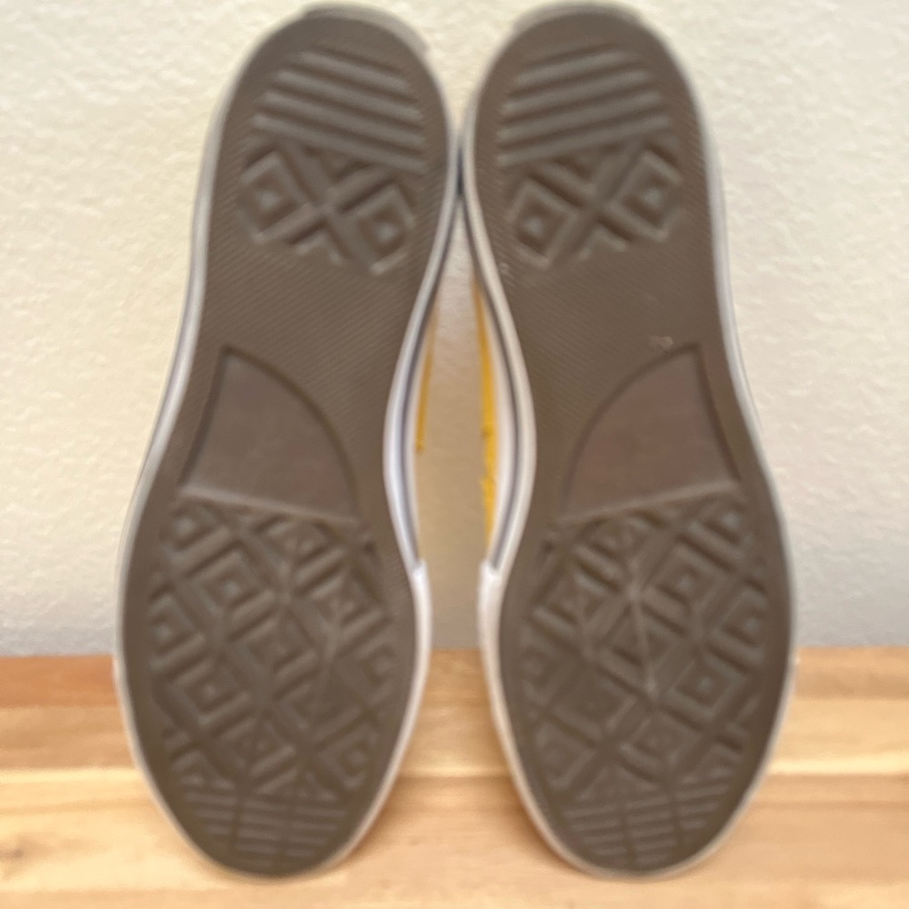 Converse Yellow Suede Sneakers - Picture 9 of 13